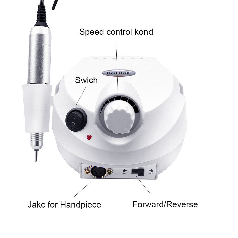 202 Nail Polish, nail grinding machine, nail polishing and nail removal machine, high-speed electric nail grinding device, nail trimming machine, nail tool Specification drawing