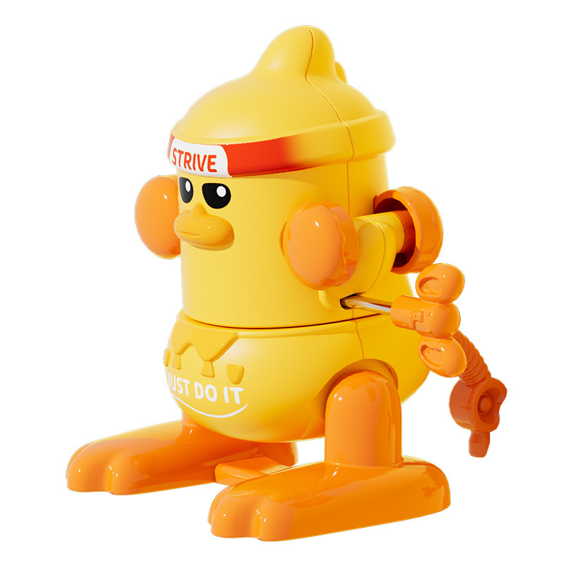 Children's wound spring toys, somersaults, duck yolks, chicken yolks, duck somersaults, baby gifts, early education and educational toys, batches Item Picture
