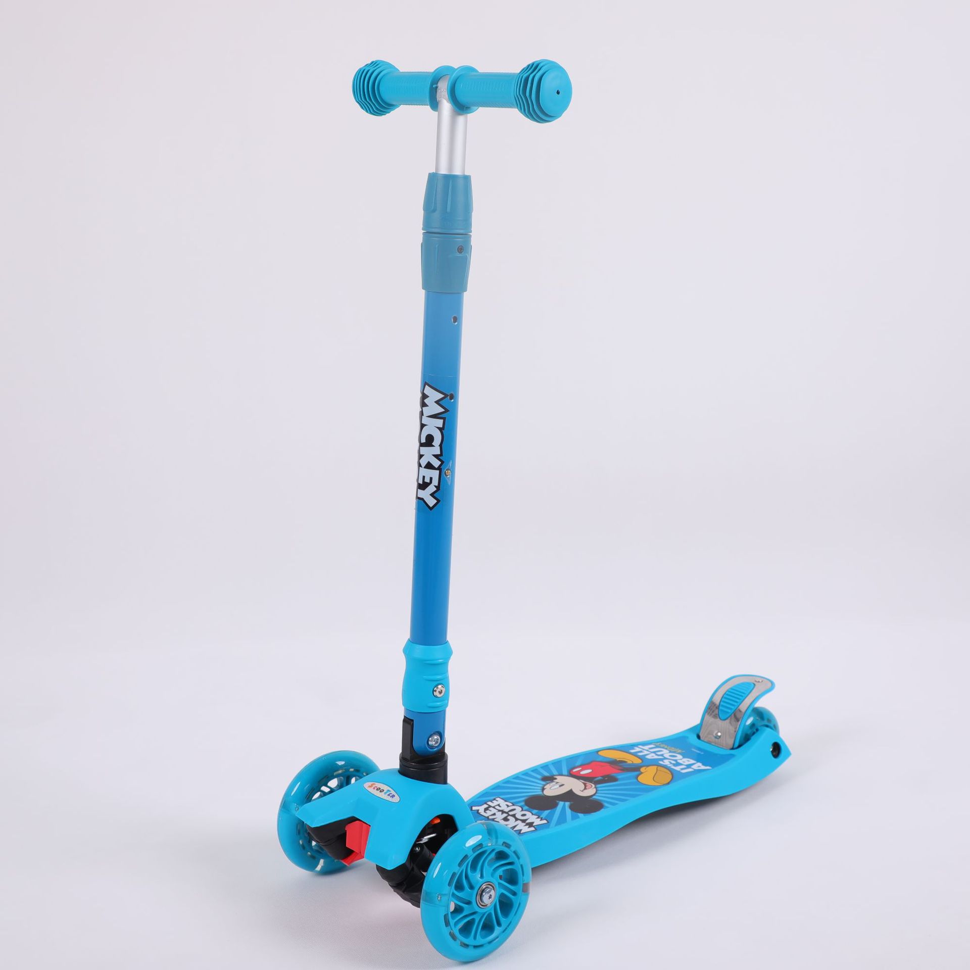 跨境外贸儿童滑板车可折叠三轮脚踏板车滑行车玩具溜溜车批发产品图