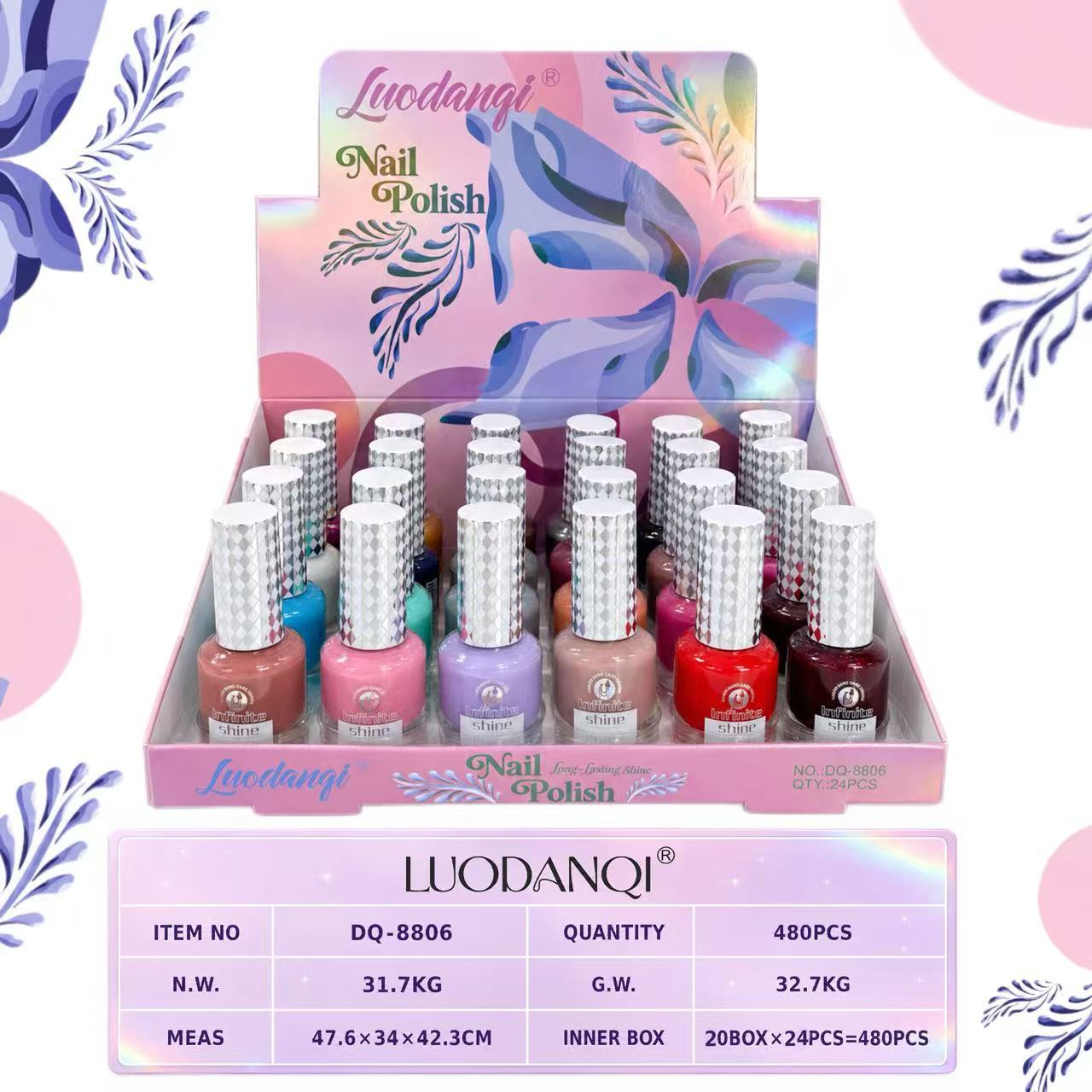 New nail polish, 24-color nail polish, non-tear-off oil-based nail polish, factory direct sales for nail art