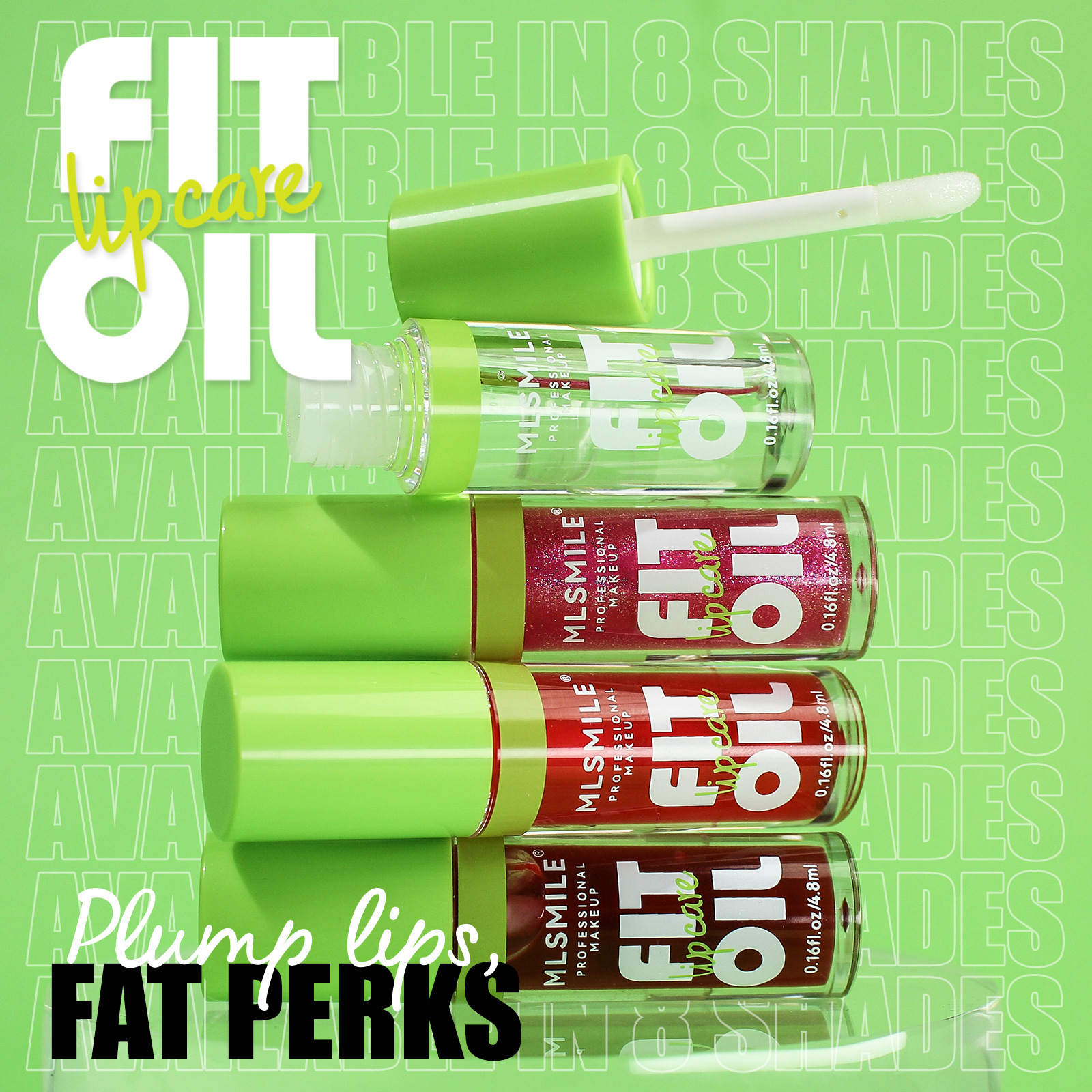 Cross-Border Exclusive Mirror Lip Gloss For Moisturizing, Hydrating And Plumping Lips, Oily And Lustrous Lips, Fine And Sparkling Transparent Lip Gloss And Lip Gloss Specification drawing