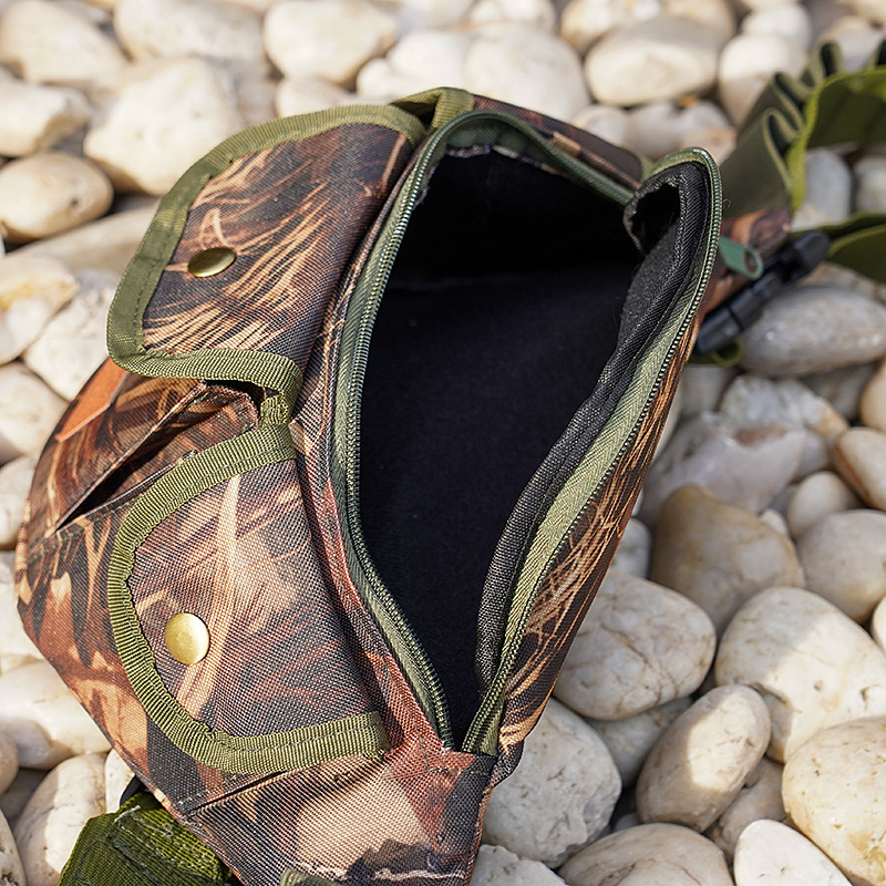Amazon Outdoor Oxford Fabric 600D waist bag, 20-hole multi-functional crossbody bag, adjustable tactical bullet bag Specification image