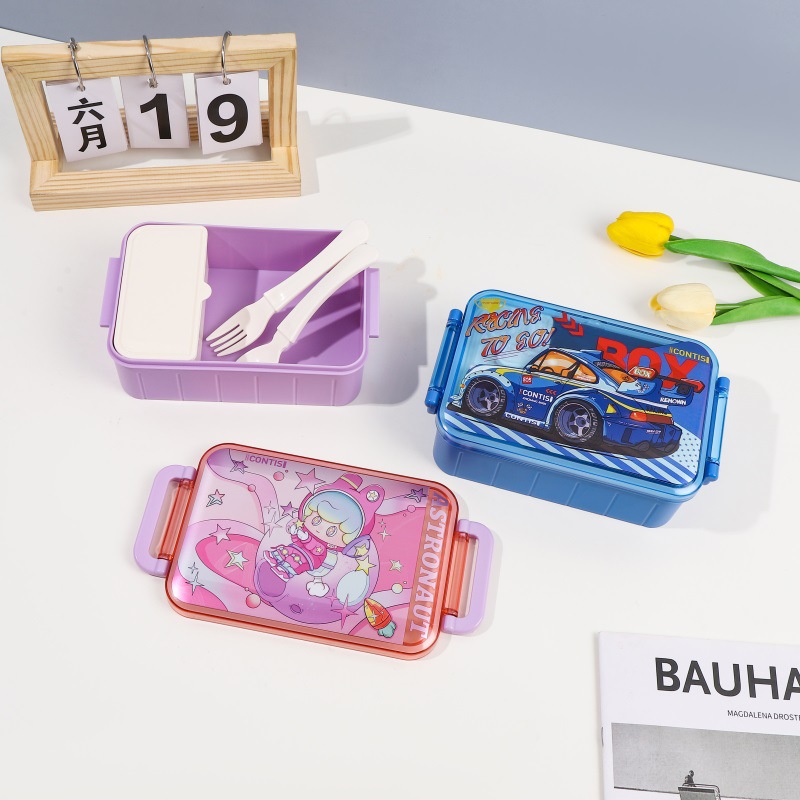 饭盒/211饭盒/玻璃饭盒/开学季/抽真空玻璃餐盒产品图