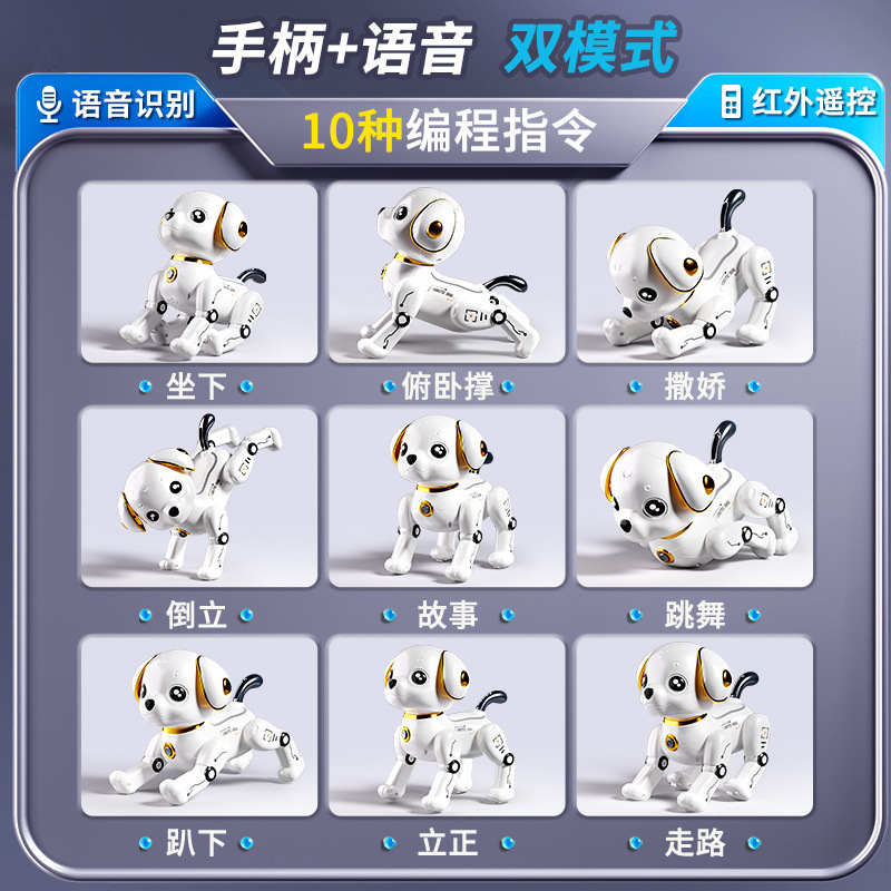 Children's remote-controlled pet robot dog special effects electric sensing music dancing intelligent robot dog birthday gift toy Application Scenario