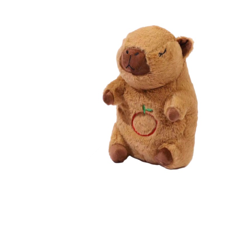 Cross-border toys, breathing Capibara dolls, baby music, glowing, soothing dolls, children's plush gifts Application Scenario