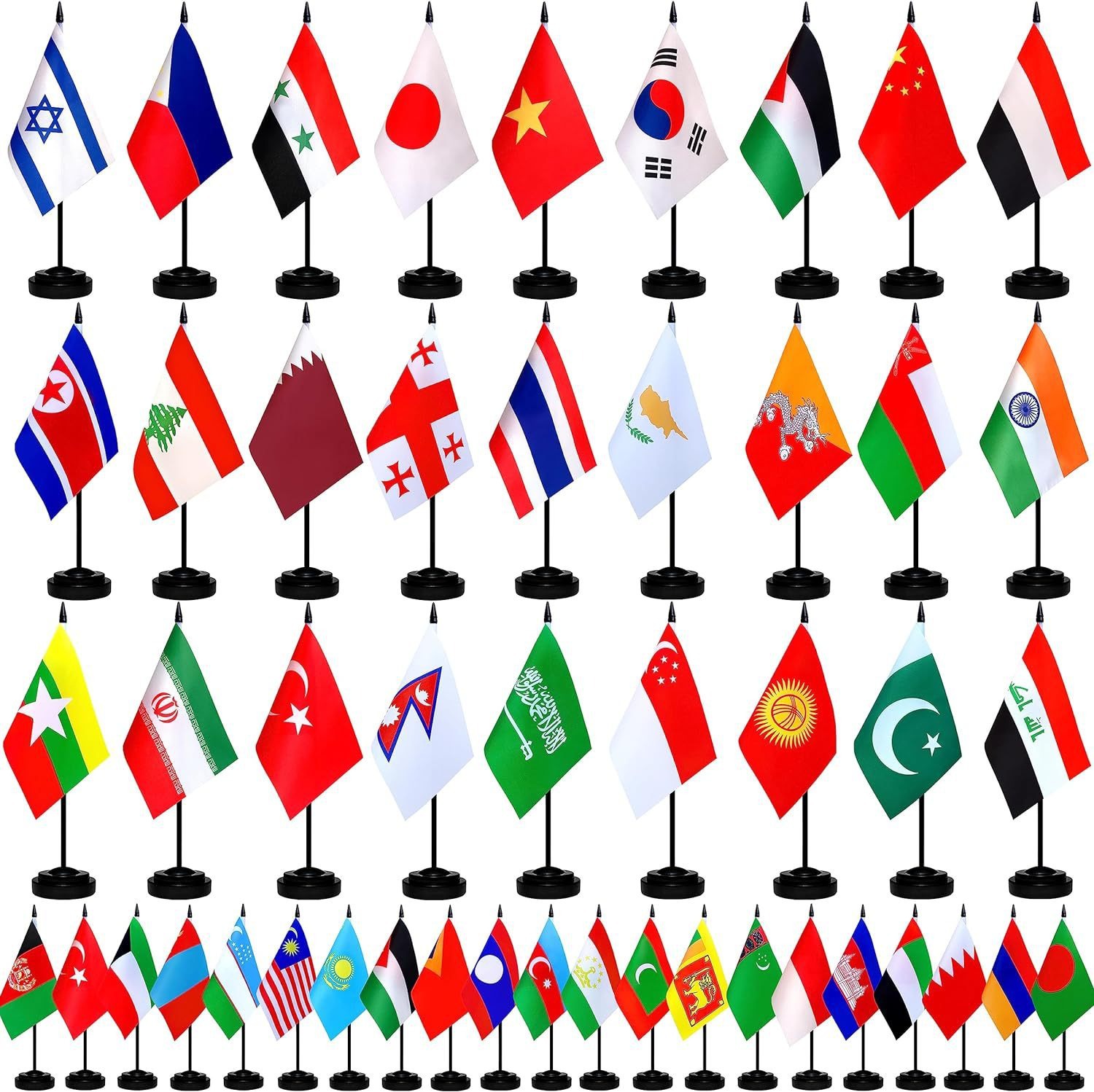 Universal black plastic base flagpole base accessories Application Scenario
