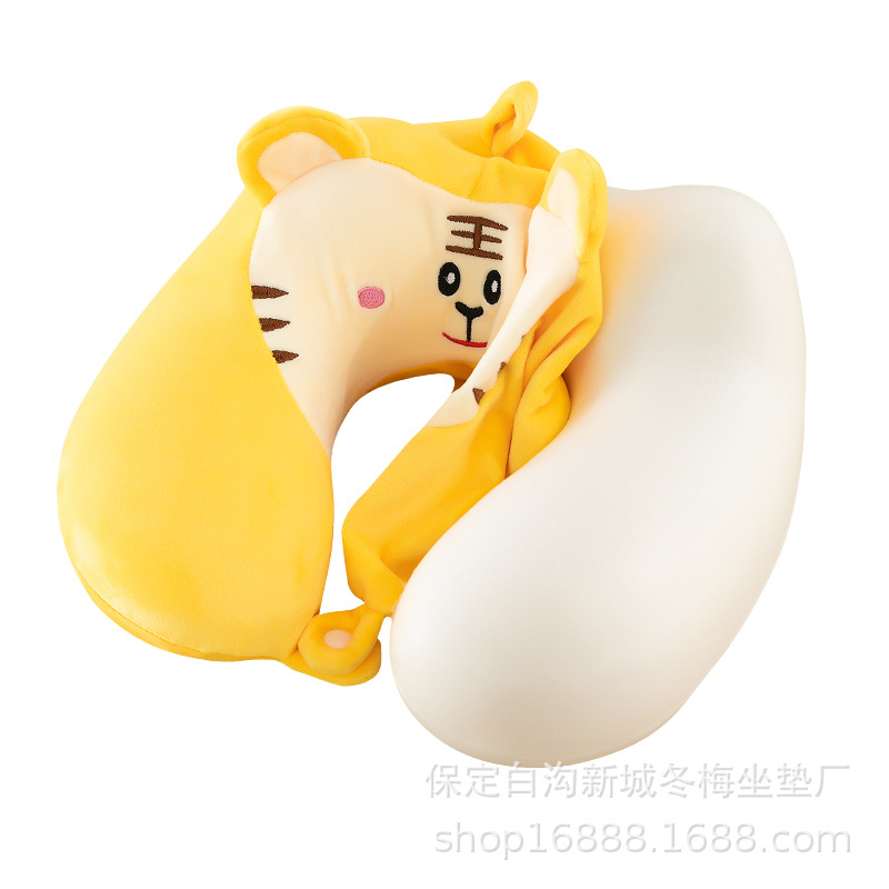 U型枕/u型枕/U型枕记忆棉/u型枕记忆棉/旅行枕白底实物图