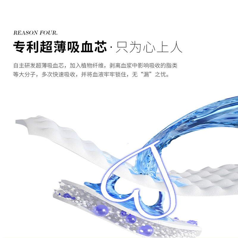 贝贝空间阳光之秀日用卫生巾女240mm护翼柔棉姨妈巾丝薄包邮细节图