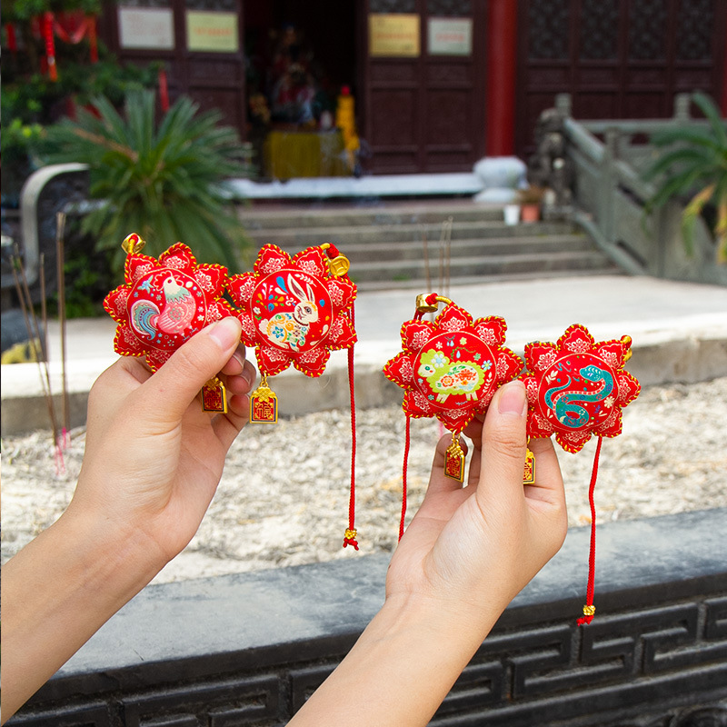 Cultural and creative scenic area: Twelve zodiac sachets, lucky bags, zodiac sachets, sachets, gifts, small pendants Application Scenario