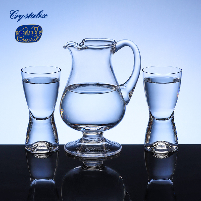 Czech Lexus imported lead-free crystal wine cups, spirits cups and wine dispensers for home, business and gift wholesale Specification image