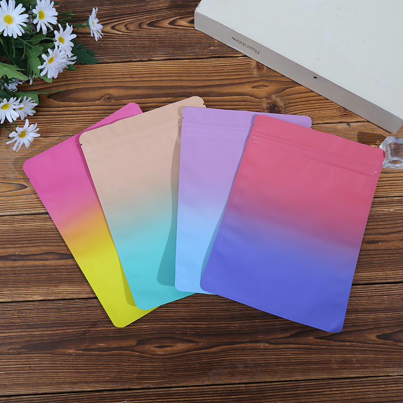 新款自封袋盲袋空袋子惊喜盲盒包装袋自封袋铝箔袋子水果盲袋批发