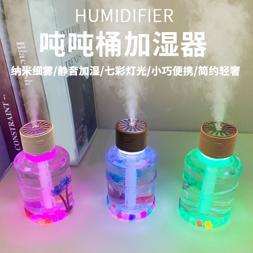 加湿器/加湿器蓝牙音响/无雾加湿器/助眠白噪音播放器/车载香薰产品图