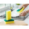【 Super Value Thickened and Encrypted 】 Scouring pad Sponge, dishwashing cloth, dishwashing brush, pot sponge, cleaning cloth, sponge brush Application Scenario