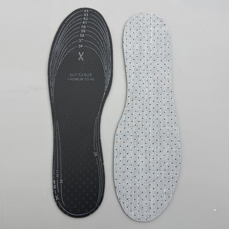 乳胶透气吸汗鞋垫男女可裁剪休闲舒适薄鞋垫批发
