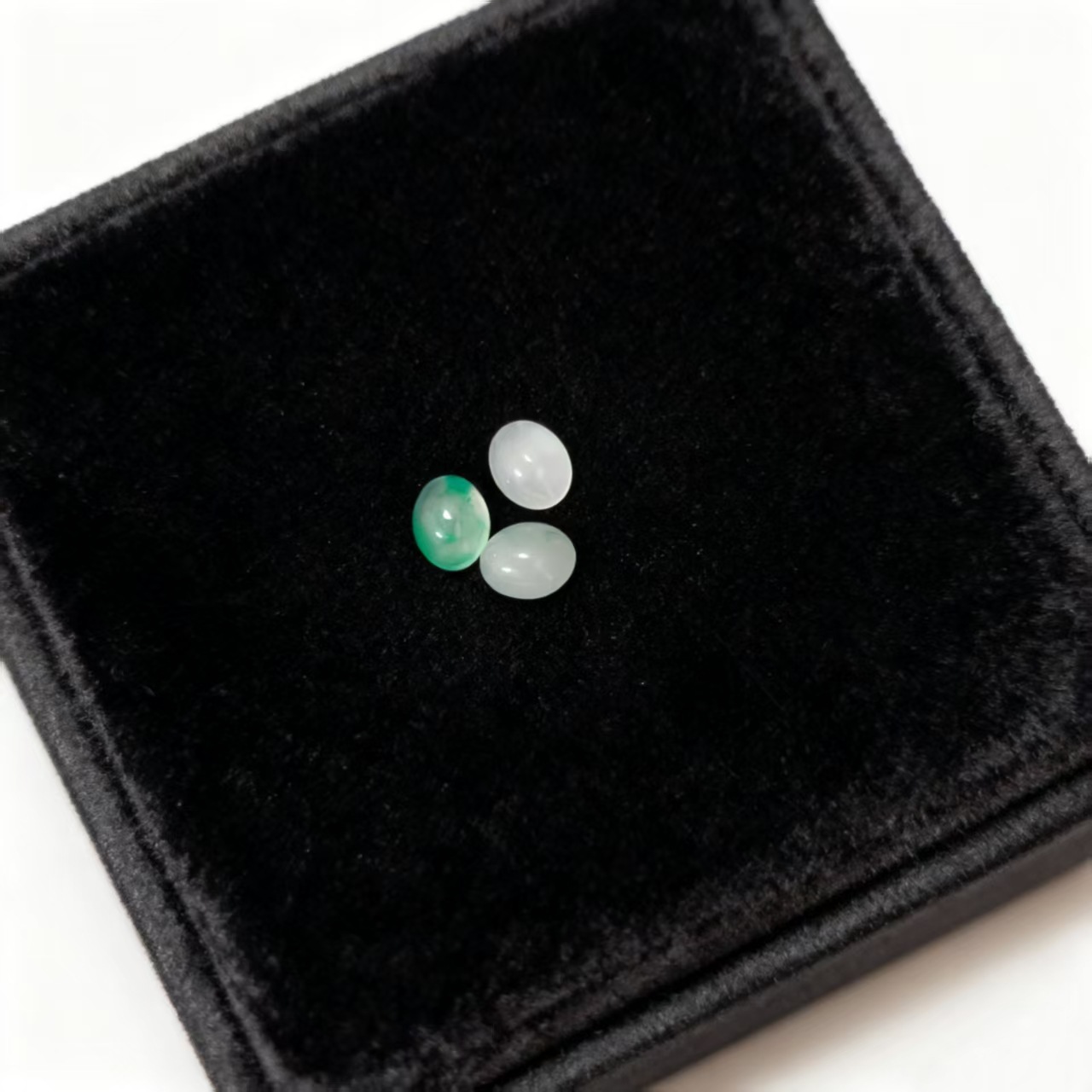 非洲翠椭圆戒指手链戒面材料手工diy珠宝挂件配件蛋面批发饰品