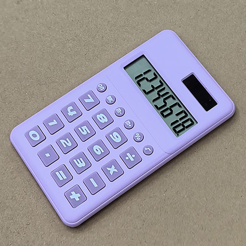 Macaron Dopamine Cute Student calculator Creative Gift Advertising Promotion Computer Calculator Specification image