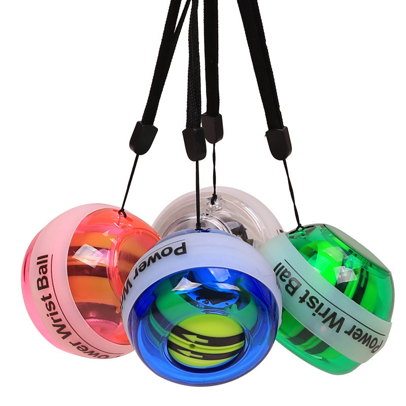 Self-inspired light wrist strength ball, magic ball, finger strength ball, finger exercise ball, grasping ball, rotating top, LED light