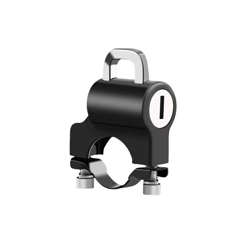 Electric bike lock, motorcycle, electric bike helmet lock, anti-theft fixed handlebar hook lock, waterproof and anti-prying bicycle lock Item Picture