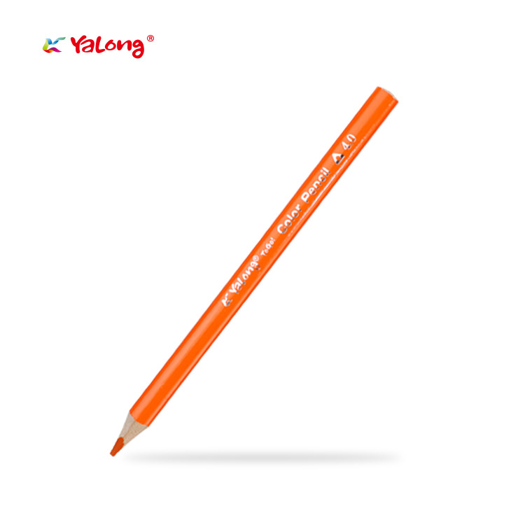 7-inch giant natural wooden colored pencil drawing set, children's colored pencils Item Picture