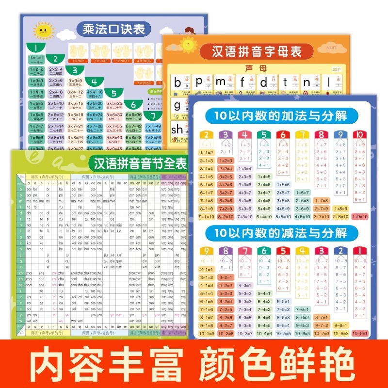 玩具挂图/认知卡实物图