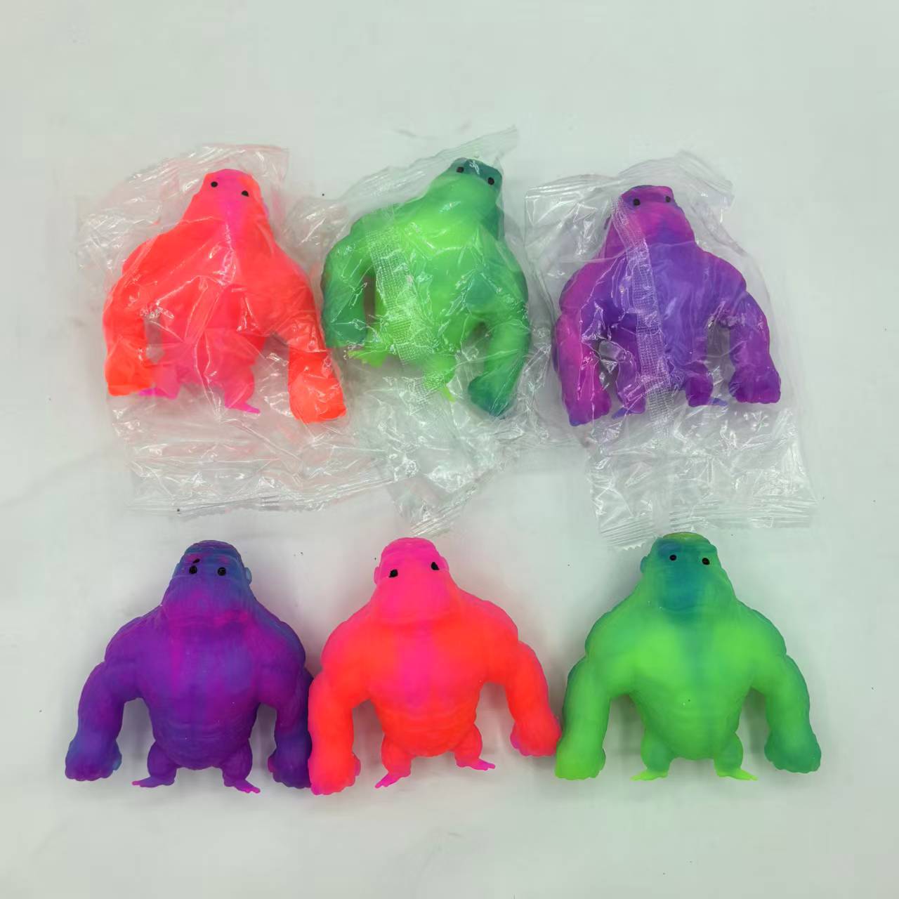 Two-color flour Gorilla Kneading Fun Simulation Gorilla Stress-relieving Toy Factory Direct sales Item Picture