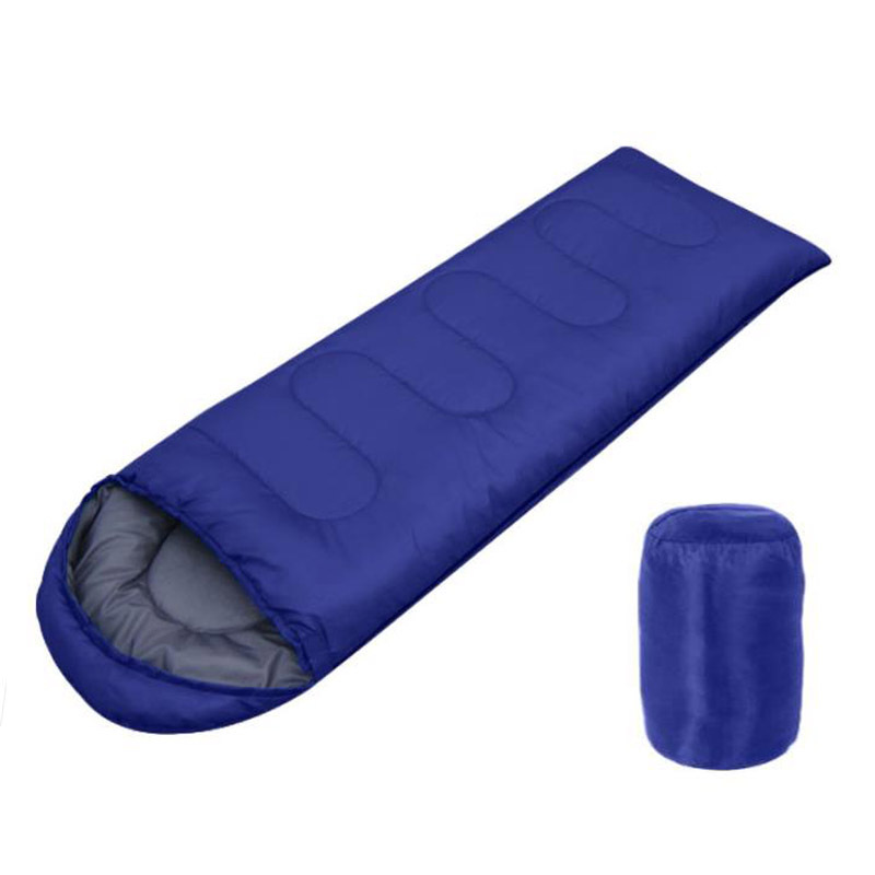 Cross-border outdoor sleeping bag, envelope-style cap sleeping bag, all-season warm and moisture-proof portable camping sleeping bag for adults Application Scenario