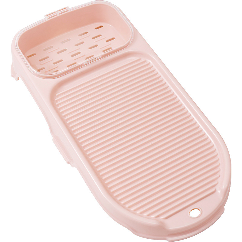 Vante two-in-one laundry board, washboard, new household small washboard, lazy person's washboard, baby dormitory, student sock washing Item Picture