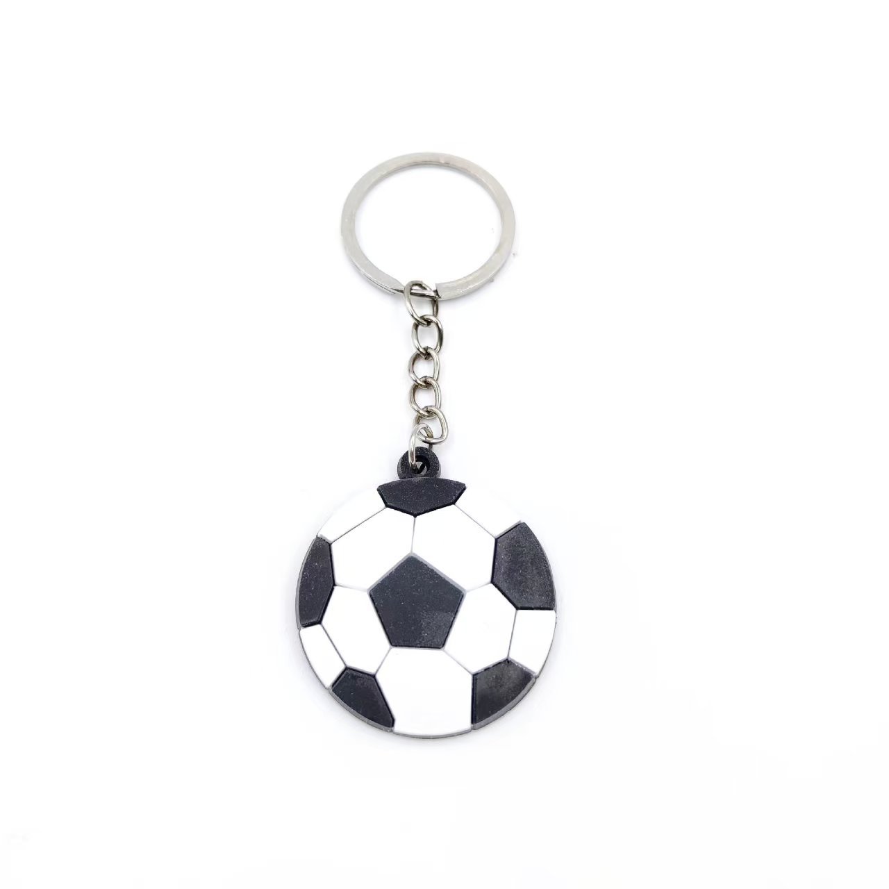 Factory direct sales of PVC key chains for rugby, football, basketball, volleyball, baseball and beach ball keychains wholesale Specification image