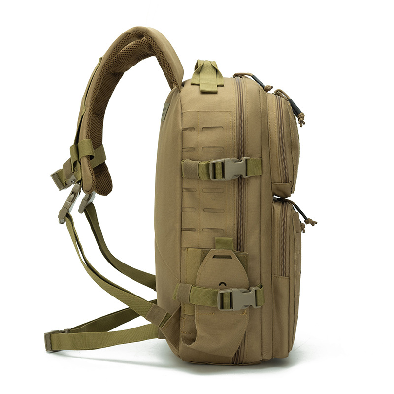 Outdoor mountain climbing and hiking large bag, camouflage camping tactical bag, large-capacity multi-functional sports travel backpack Application Scenario