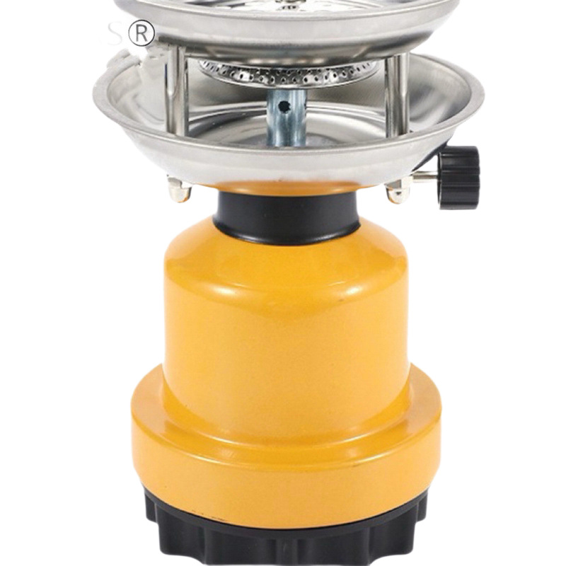 Outdoor portable water gas camping stove, fire stove, picnic light charcoal stove, multi-functional outdoor gas stove Item Picture