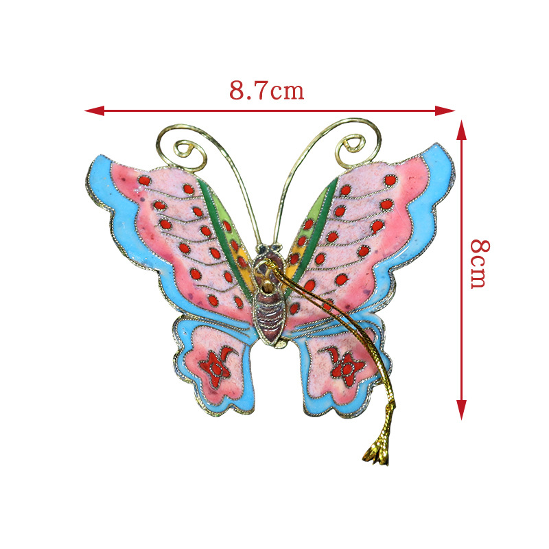 珐琅彩晶工艺品/装饰画/掐丝珐琅/珐琅/俄罗斯彩蛋白底实物图