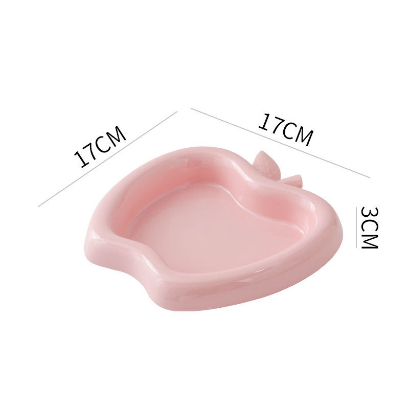 Ceramic cat food bowl, pet dog bowl, anti-black chin, cute and high appearance level, protecting cervical vertebrae, water bowl and rice bowl, anti-tipping Application Scenario