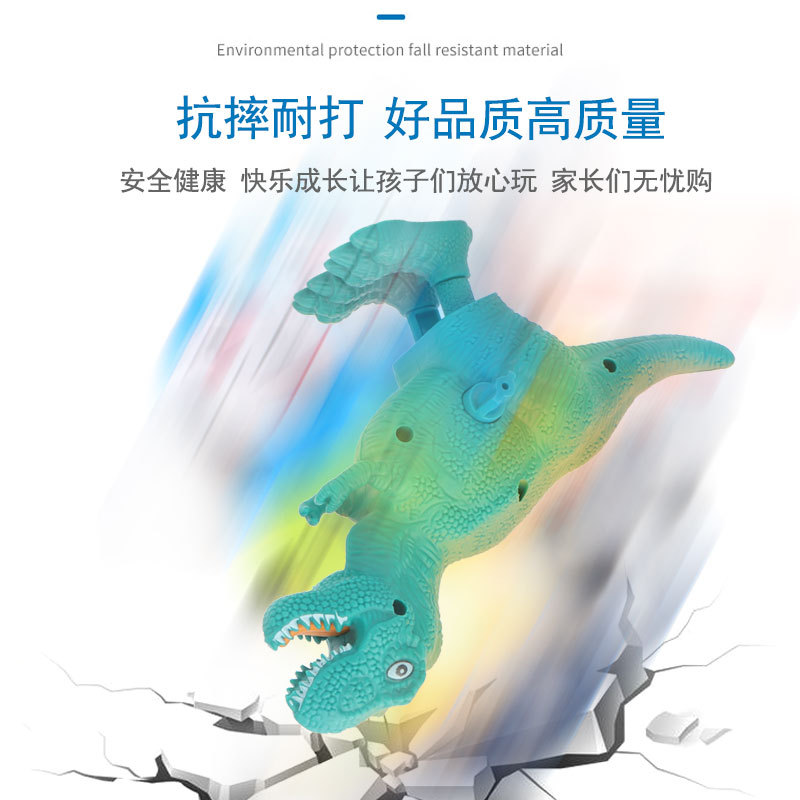 Spring wound dinosaur, wound Tyrannosaurus rex, children's cartoon jumping dragon, small animal, nostalgic toys wholesale Application Scenario
