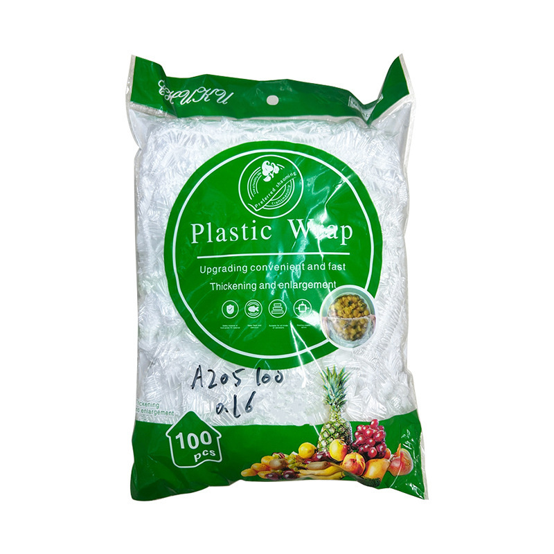 ويحصل على الرفالات المفيدة للوجبات السريعة المتبقية من بقايا الثلاجة ذات غطاء غذائي طازج Item Picture