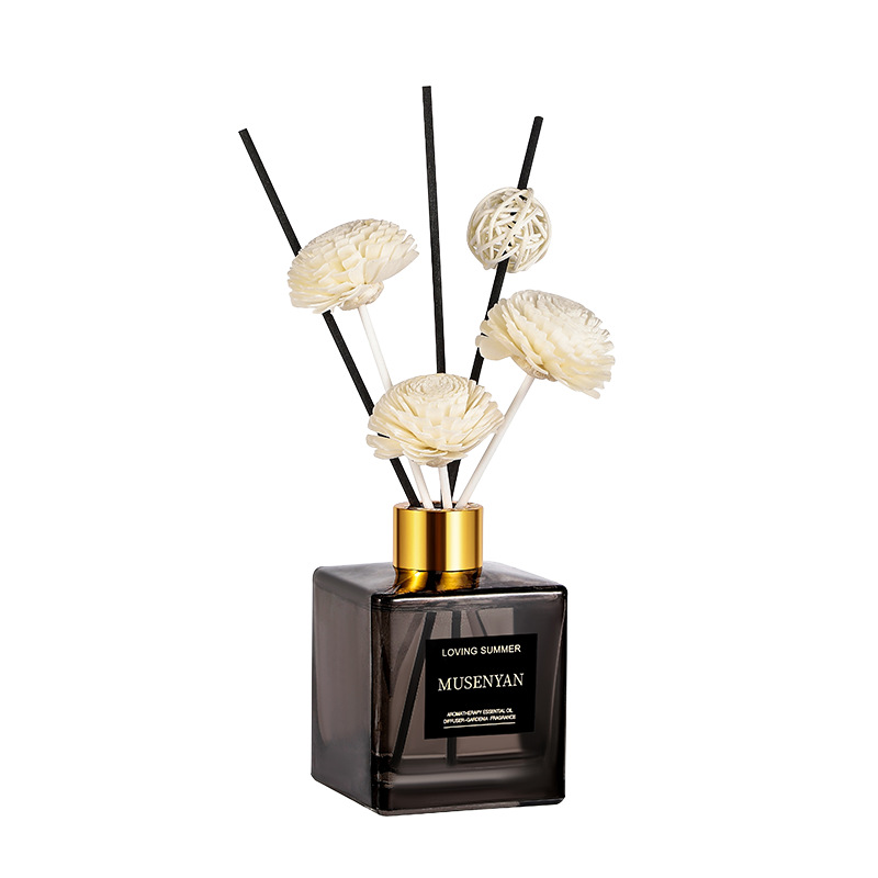 香薰/无火香薰/香薰蜡烛/车载香薰/香薰大豆蜡白底实物图