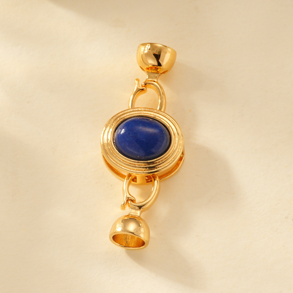 Agate-inlaid connection clasp, 18k copper gold-plated color-preserving high-end bracelet and necklace clasp DIY accessory Application Scenario