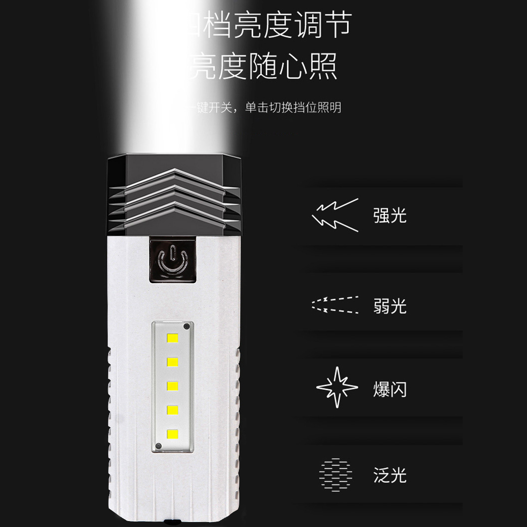 Wholesale of universal cycling equipment for bicycle headlights, high-intensity night riding lights, charging, waterproof, mountain roads, children's bicycles Application Scenario