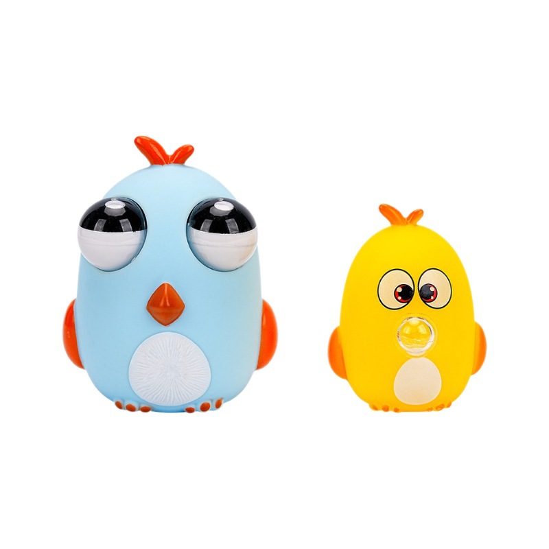 Wholesale of creative night light prank children's toys featuring popping eyes, hot pot chicken, pinching and fun, staring eyes, blowing bubbles, and staring eyes to relieve stress Item Picture