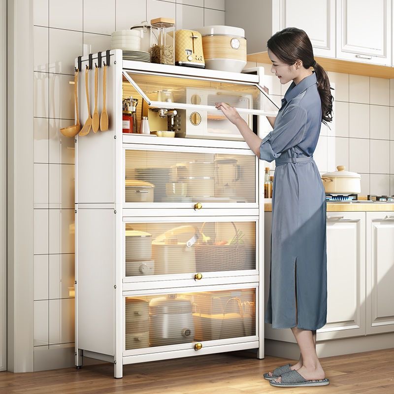 طاولة مطابخ منزلية بدون ثقوب مع حامل باب مقطور