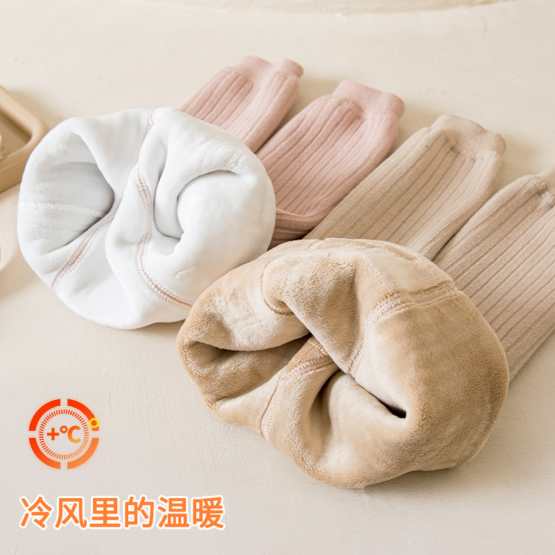 儿童丝袜/儿童连裤袜/袜子儿童/无骨袜男童冬季/舞蹈袜细节图