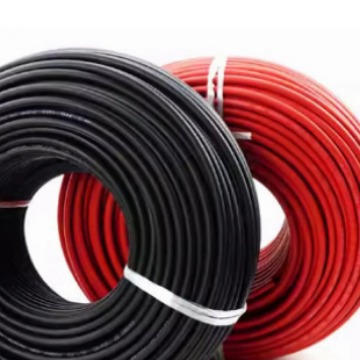 光伏直流电线镀锡铜单芯线PV1-F太阳能光伏电缆