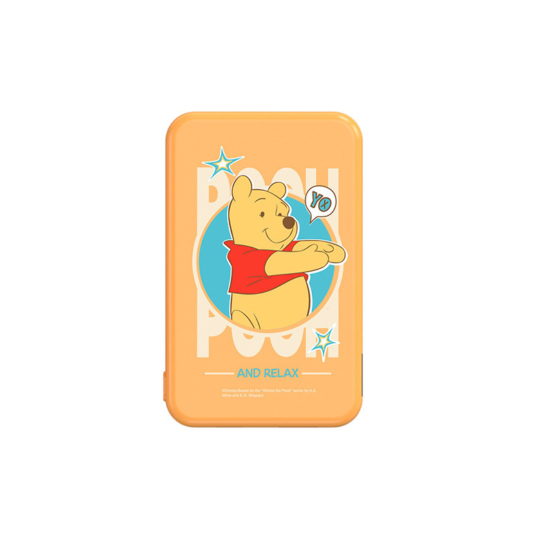 Disney wireless magnetic power bank 22.5W fast charging large-capacity thin mobile power bank, 3c certified, officially authorized factory wholesale price for aircraft Item Picture