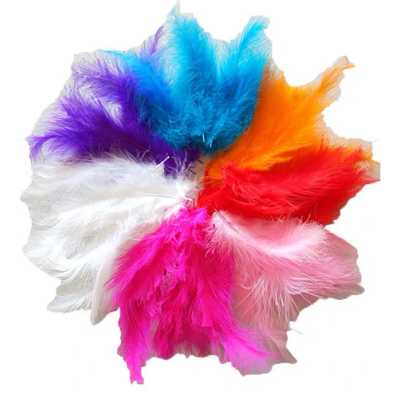 Factory direct sales and wholesale of small gift balloons: 1. Transparent round bouncy balls, popular bouncy balls with built-in feather colored balls details Picture