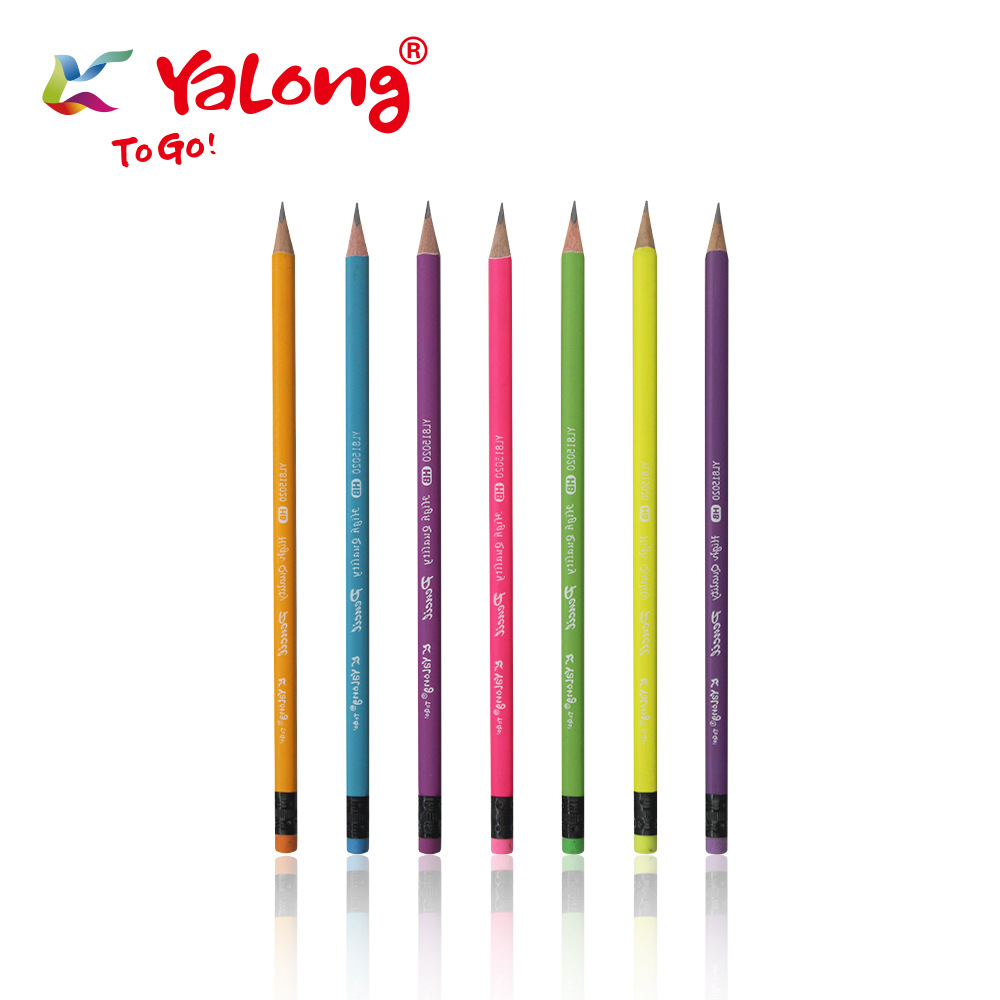 YL815055 high-quality graphite pencil, round wooden handle, standard pencil, children's HB pencil set Item Picture