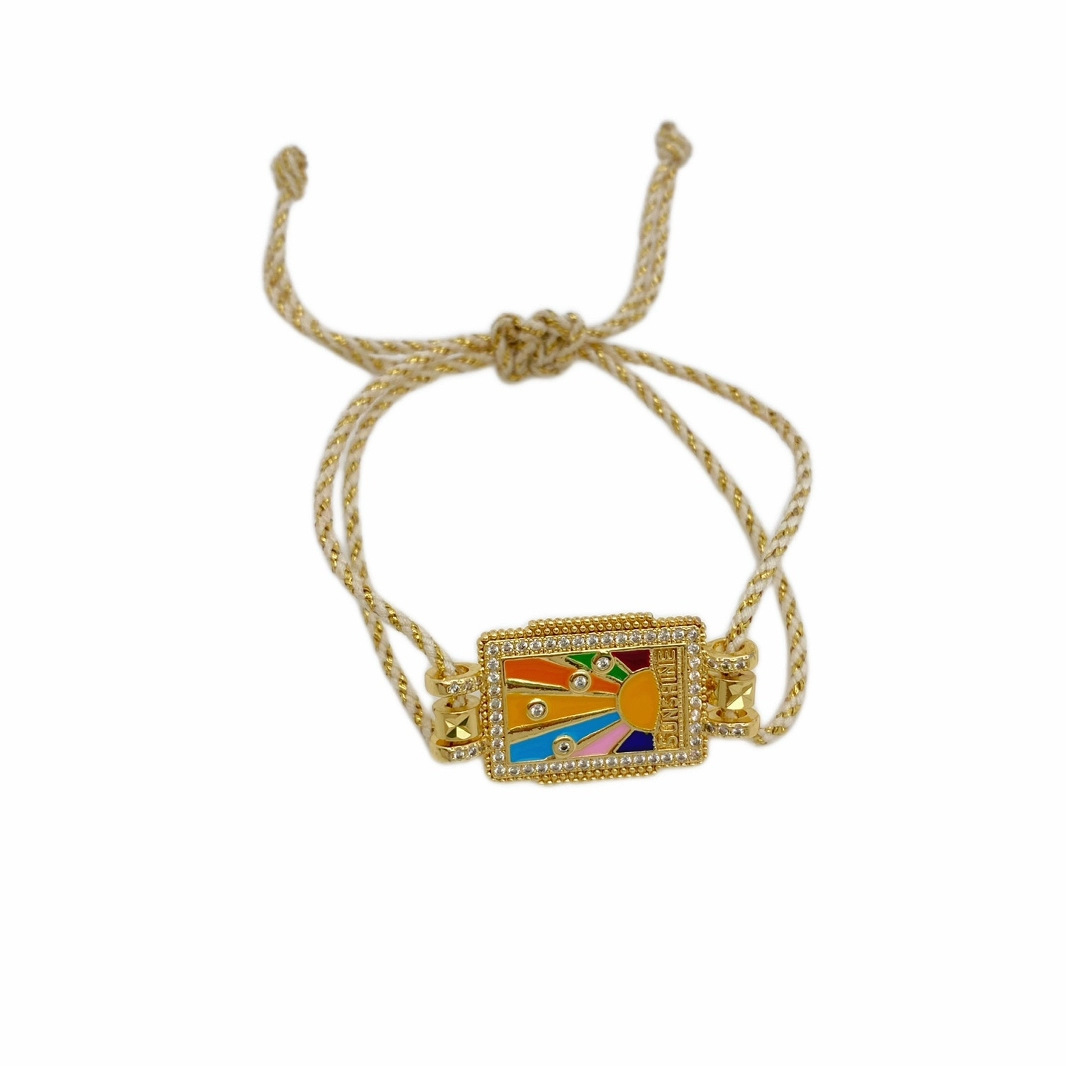 Bohemian-style generous tarot card bracelet, women's octagonal star original design bracelet accessory factory direct sales Application Scenario