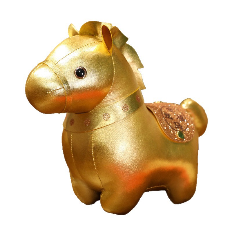 The Golden Horse Awards are coming soon. Golden Horse brings good fortune figurines, pendants, zodiac horse annual meeting mascots, plush toys, and gold Item Picture