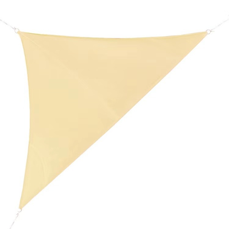 Canopy sunshade fabric, triangular thickened Oxford fabric, outdoor canopy, swimming pool, courtyard, balcony, sun protection, water resistance, sunshade sail details Picture