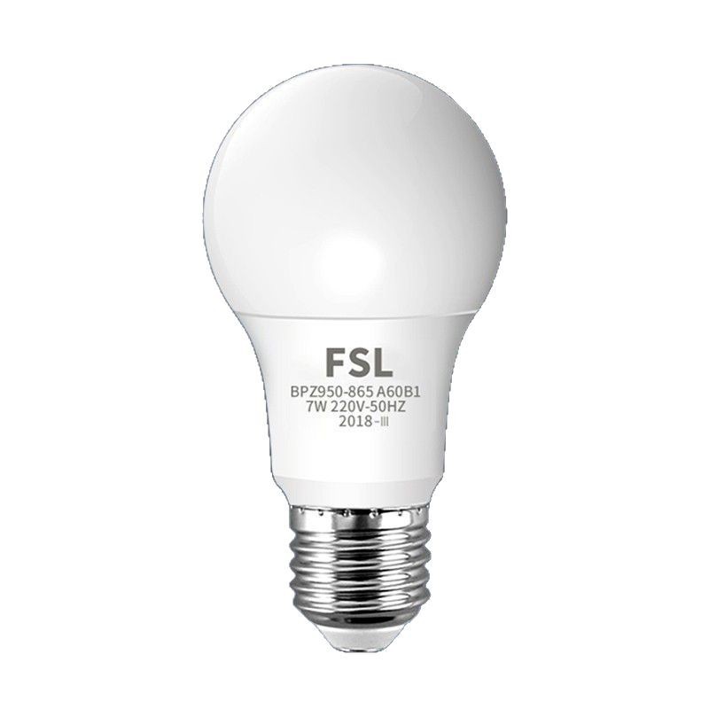 Foshan Lighting LED column bulb E27 screw socket energy-saving, flicker-free, high-brightness, high-power, factory warehouse commercial Item Picture