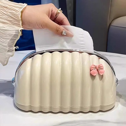 纸巾盒客厅卫生纸盒家用茶几摆件抽取式卫生纸盒车载车内感