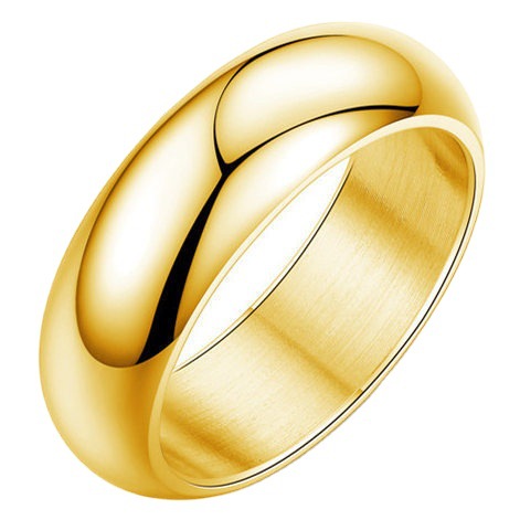 ins non-fading 18K colored gold Korean version approximately extremely fine two-joint smooth surface ring, women's index finger tail ring titanium steel jewelry Item Picture